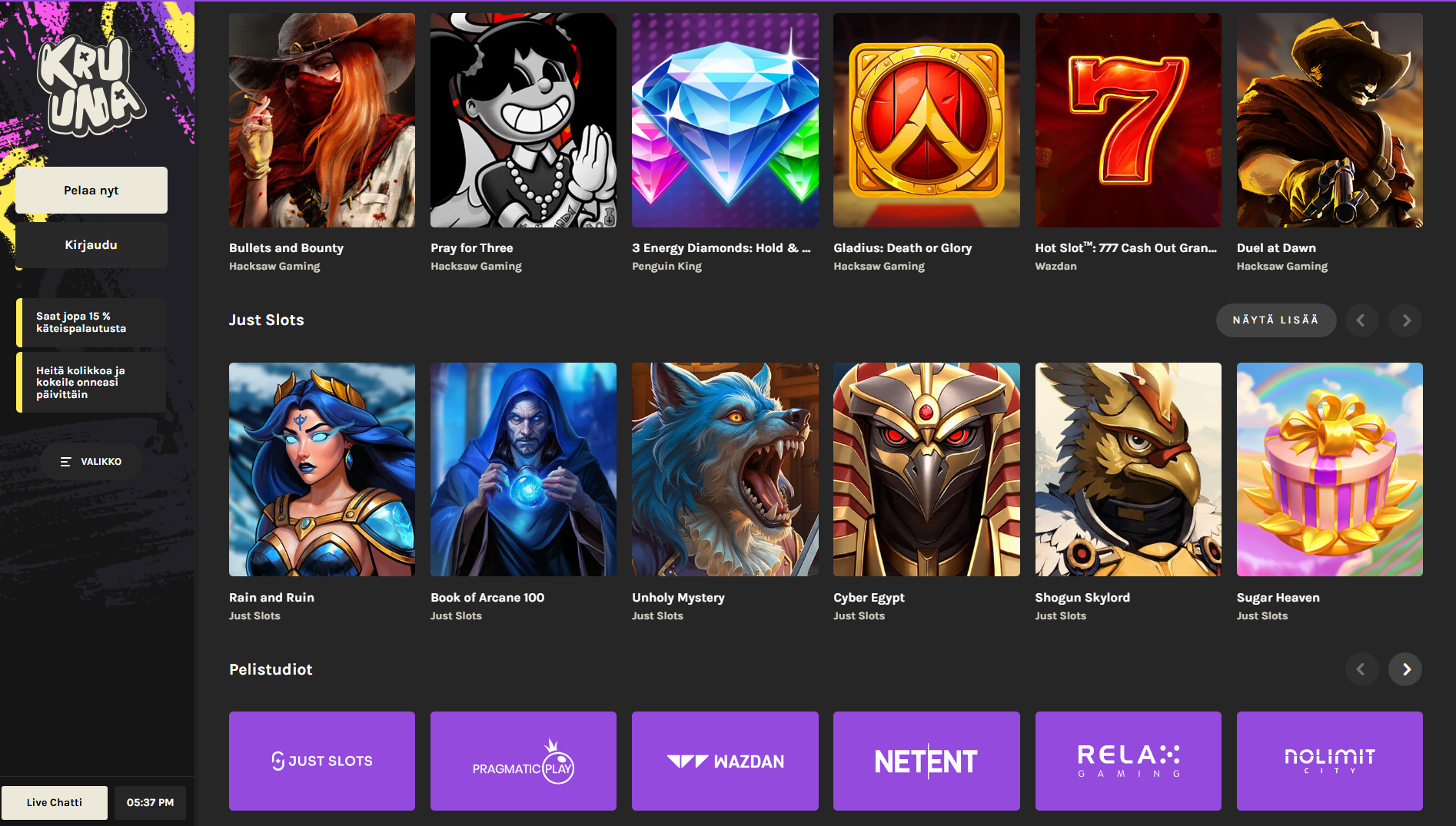 kruuna casino sports