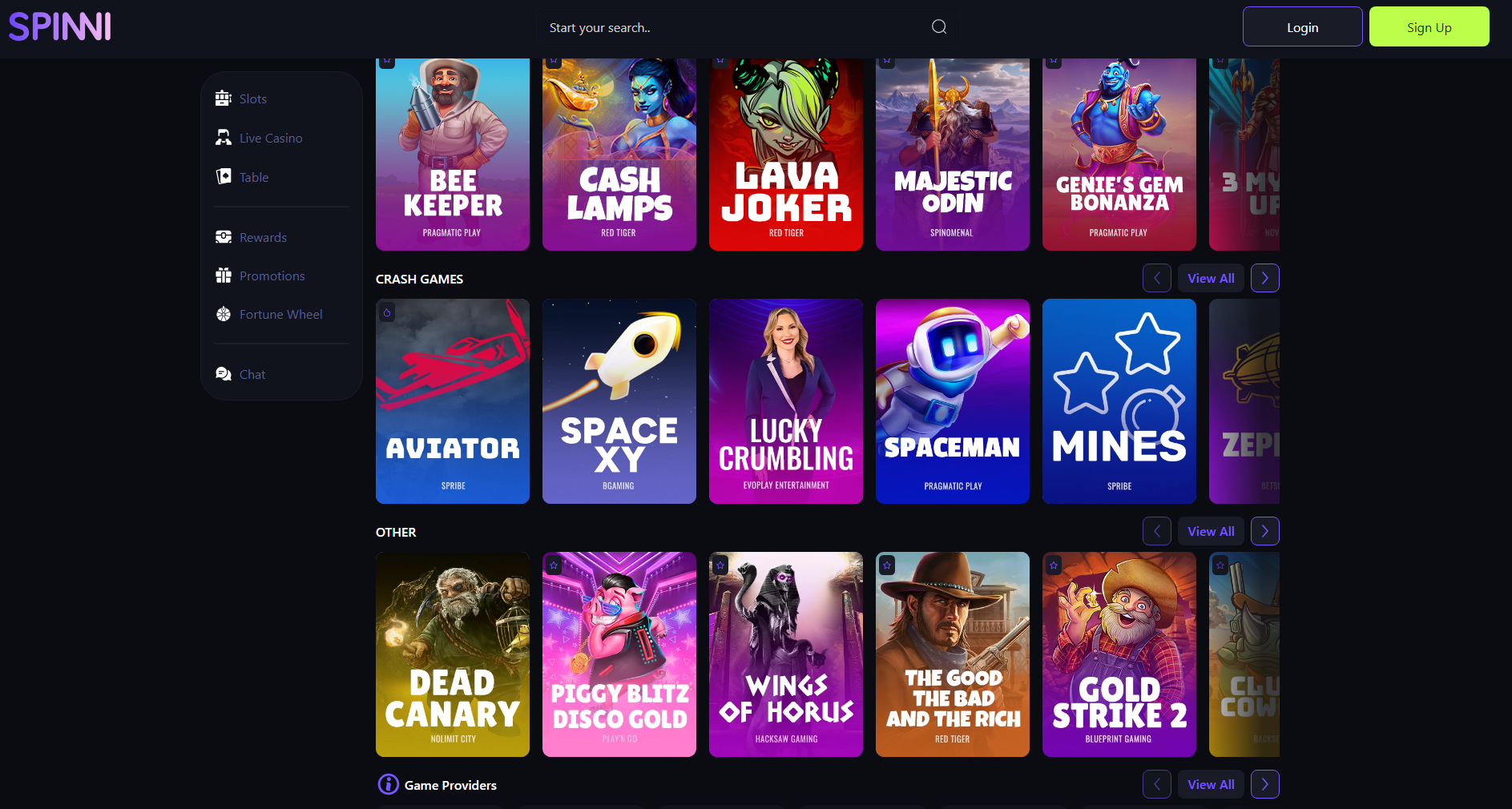 spinni casino sports