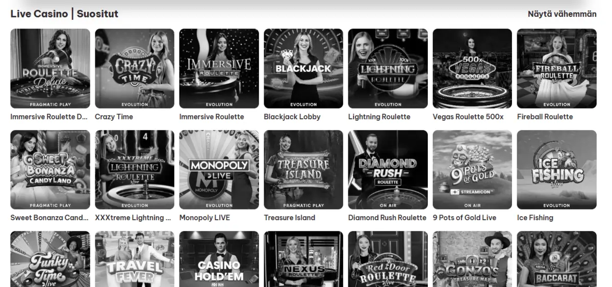 Tuplaus Casino livekasino